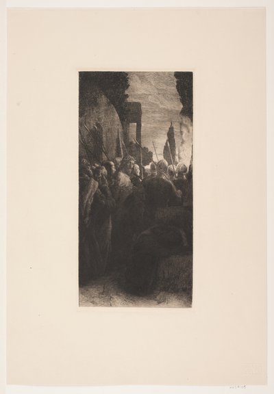 Jesus Before the Judges by August Jerndorff
