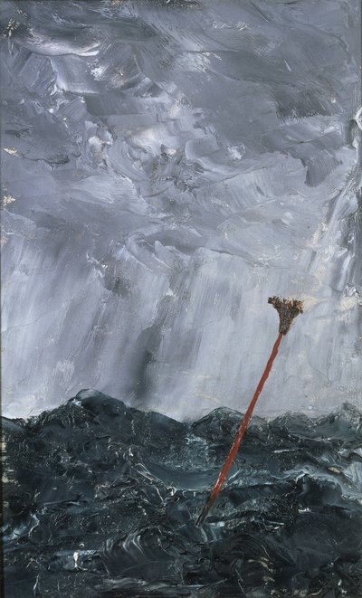 Stormy Sea Broom Buoy by August Johan Strindberg