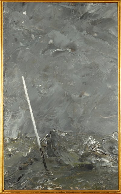 Stormy Sea by August Johan Strindberg