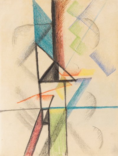 Abstract Forms V by August Macke