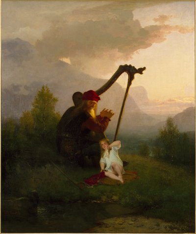 King Heimer and Aslog by August Malmström