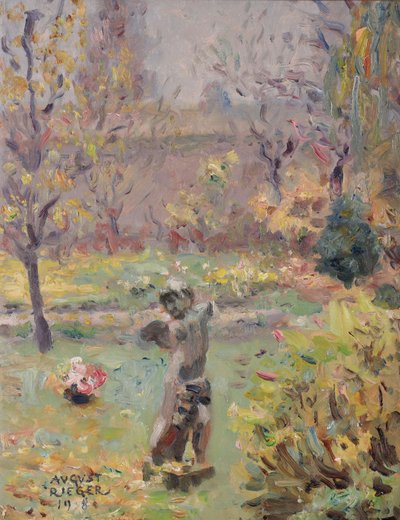 Park Landscape by August Rieger