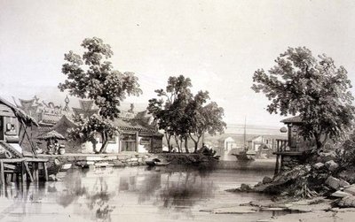 The Temple and Canal of Honan, plate 29 from 