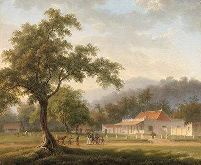 House of the Assistant Resident of Banyuwangi, East Java by Auguste Antoine Joseph Payen