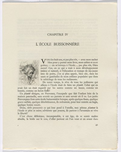 Frédéric Mistral: Memoirs and Stories by Frédéric Mistral: Bust of a Woman by Auguste Brouet