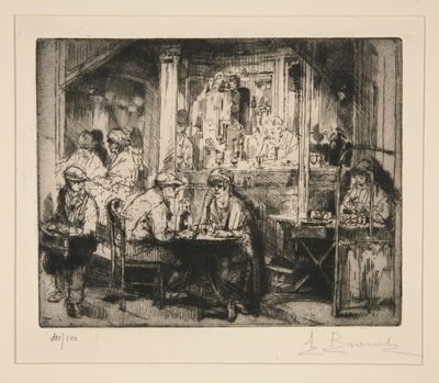 The Cafe by Auguste Brouet
