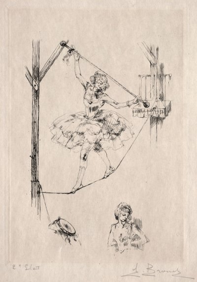 Tightrope Dancer by Auguste Brouet