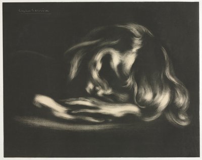 Sleep Jean-René Carrière, from The Album of Original Prints of the Vollard Gallery, 1897 by Auguste Clot