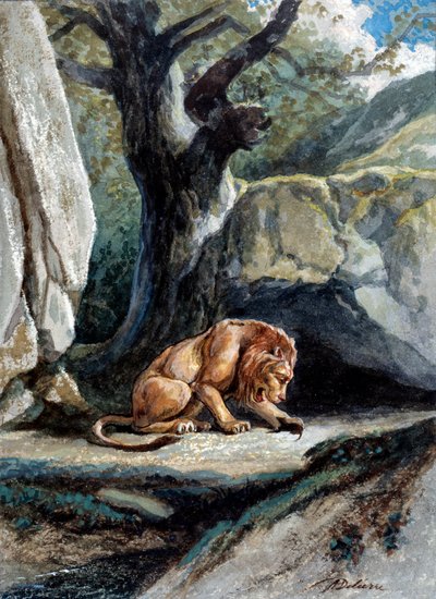 Illustration of the fable 