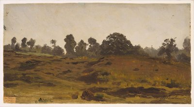 View of a Field, early 1850s by Auguste Francois Bonheur