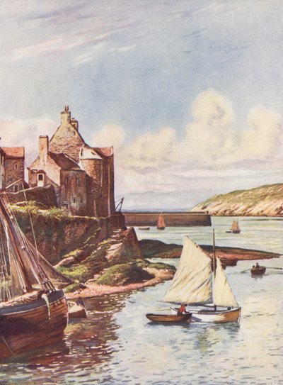 France: Le Port Du Conquet by Auguste Gerardin