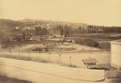 Lozanne, View Taken from the Bridge on the Railway by Auguste Hippolyte Collard