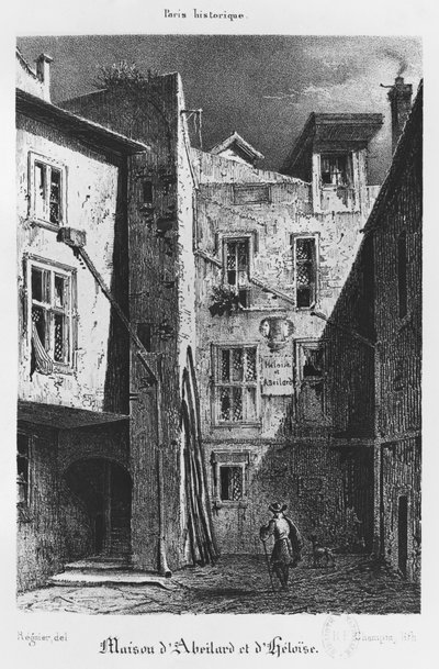 The House of Heloise and Abelard, illustration from 