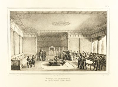 Signing of the Treaty of Adrianople at the Old Palace of Edirne by Auguste Joseph Desarnod
