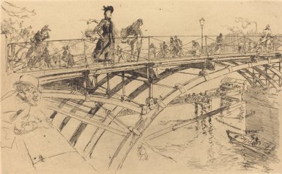 Bridge of Arts by Auguste Lepere