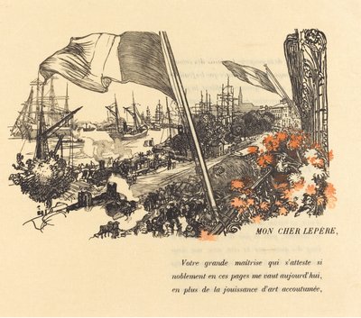 Dedication Page by Auguste Lepere