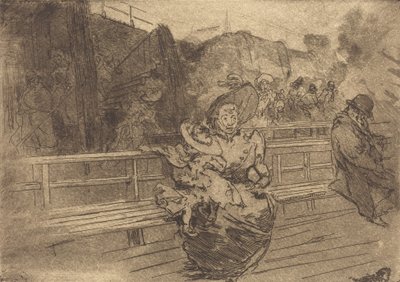 Departure for Greenwich by Auguste Lepere