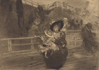 Departure for Greenwich by Auguste Lepere