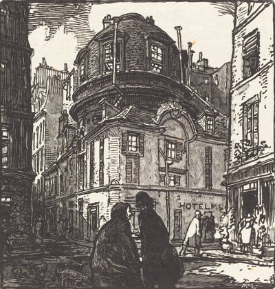 The Old Academy of Medicine, published 1901 by Auguste Lepere
