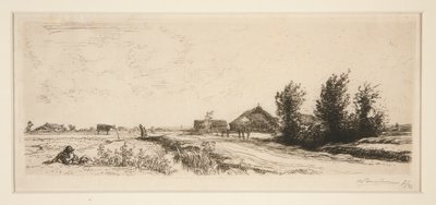 The Little Cowkeeper by Auguste Lepere