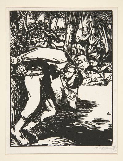 Sharpshooters, from The War of 1914, First Series, No. 11 by Auguste Lepere