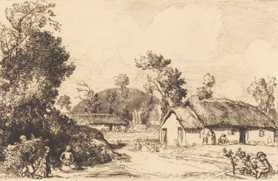 Pastime of Rest, Vendee by Auguste Lepere