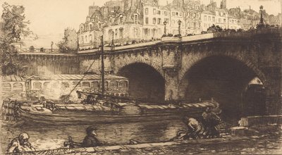 Pont Neuf, 1901 by Auguste Lepere