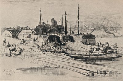 Public Waste Dump, Quai de la Gare, 1915 by Auguste Louis Lepère