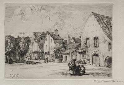Provins by Auguste Louis Lepère