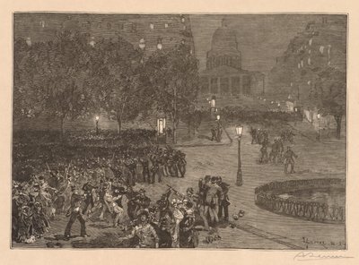 Woods of the World: The Troubles of the Latin Quarter by Auguste Louis Lepère