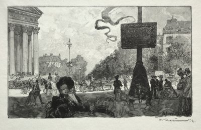 Corner of Royale Street by Auguste Louis Lepère