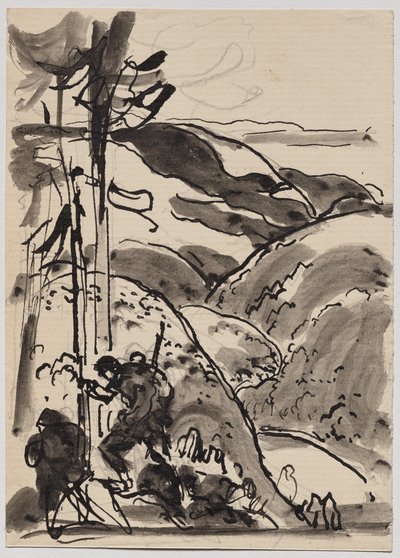In the Vosges by Auguste Louis Lepère