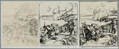 Beginning of the Marne Maneuver by Auguste Louis Lepère