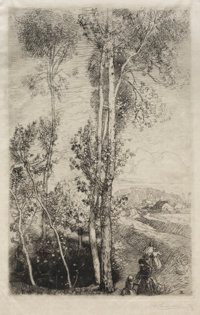 La Petite Mare by Auguste Louis Lepère