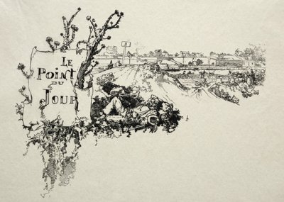 The Break of Day by Auguste Louis Lepère