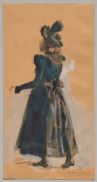 Study for the woodcut 