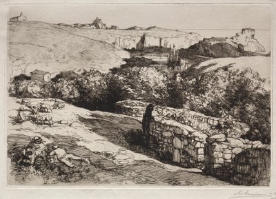 View of the Port of La Meule, 1907 by Auguste Louis Lepère