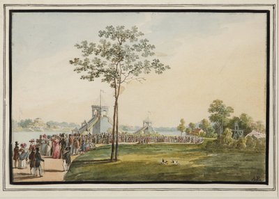 The Roller Coasters on Krestovsky Island by Auguste Poireau