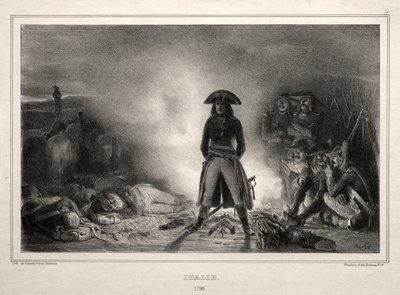Album for 1836: Italy, 1796, Napoleon Bonaparte by Auguste Raffet
