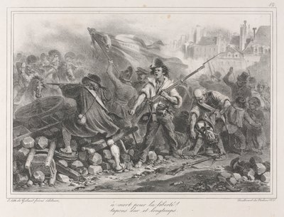 Album of 1831: Freedom or death! by Auguste Raffet