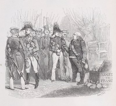 The Barbaric Holy Alliance from The Complete Works of Béranger, 1836 by Auguste Raffet