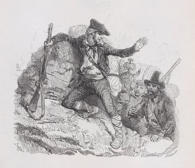 The Smugglers, from The Complete Works of Béranger by Auguste Raffet