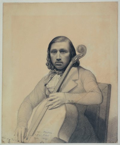 Portrait of François George-Hainl by Auguste René Flandrin