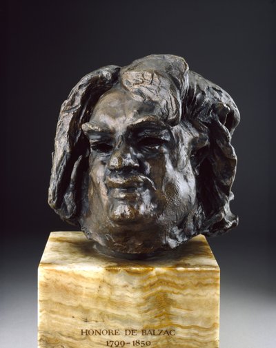 Balzac, Head Before the Last Study by Auguste Rodin