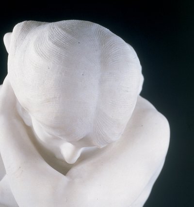 Detail of Eve After Fishing (Modesty), c.1897 (detail) by Auguste Rodin
