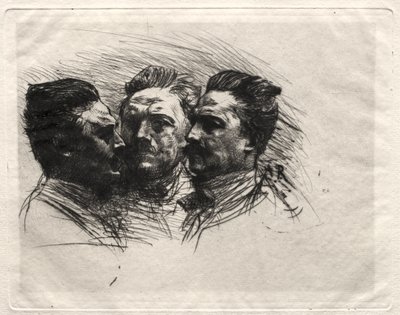 Henry Becque by Auguste Rodin