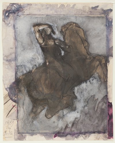 Horseman; Horse and Rider by Auguste Rodin