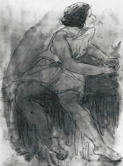 Isadora Duncan by Auguste Rodin