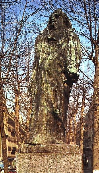 Monument to Honore de Balzac (1799-1850) by Auguste Rodin
