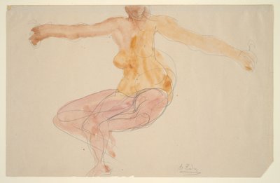 Nude Dancing by Auguste Rodin